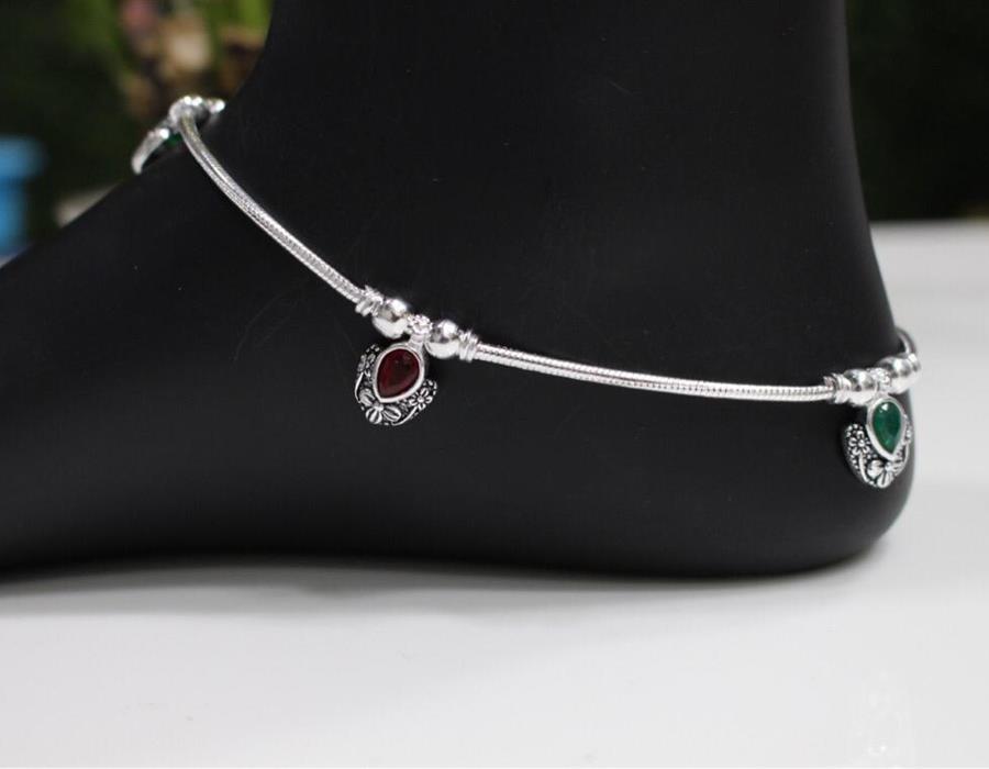 Silver Anklet, Toe Ring